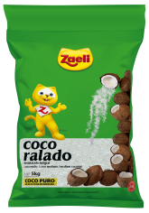 Coco Ralado medio 5kg - Zaeli