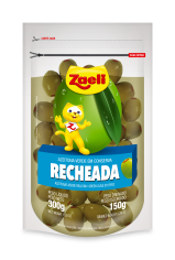 AZEITONA VERDE RECHEADA - POUCH 150g