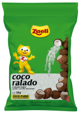 Coco Ralado fino 5kg - Zaeli 