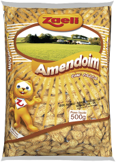 AMENDOIM EM CASCA 500g