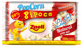 PIPOCA PARA MICRO-ONDAS NATURAL LIGHT 100g