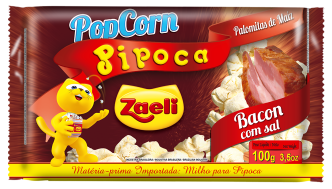 PIPOCA PARA MICRO-ONDAS BACON 100g