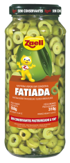 AZEITONA VERDE FATIADA - VIDRO 310g