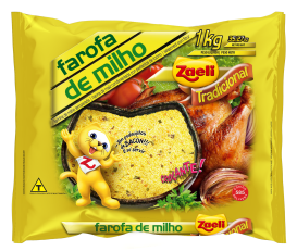 Farofa Tradicional Milho Zaeli 10x1kg