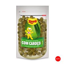Azeitona com caroço 400/500 2kg Pouch