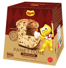 Panettone Chocolate Caixa 500g